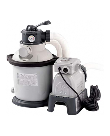 Intex Krystal Clear sand filter SF90220RC, water filter (dark grey / grey, 190 watts)