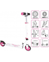 Muuwmi Aluminum Scooter 125mm white / pink - 347 - nr 7