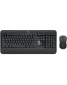 Zestaw klawiatura + mysz membranowa Logitech 920-008678 (USB 2.0; (BE); kolor czarny) - nr 1