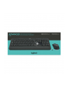 Zestaw klawiatura + mysz membranowa Logitech 920-008678 (USB 2.0; (BE); kolor czarny) - nr 38