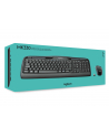 Zestaw klawiatura + mysz membranowa Logitech 920-003984 (USB 20; (BE); kolor czarny) - nr 11