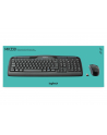 Zestaw klawiatura + mysz membranowa Logitech 920-003984 (USB 20; (BE); kolor czarny) - nr 12