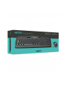 Zestaw klawiatura + mysz membranowa Logitech 920-003984 (USB 20; (BE); kolor czarny) - nr 17