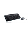 Zestaw klawiatura + mysz membranowa Logitech 920-003984 (USB 20; (BE); kolor czarny) - nr 6