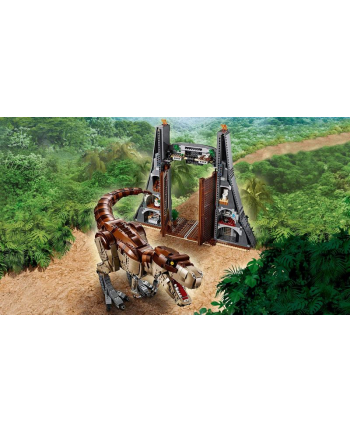 LEGO 75936 Jurassic World Jurassic Park: T. Rex's devastation, construction toys