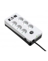 Listwa przeciwprzepięciowa EATON PB6F (6 x UTE; 10 A; kolor biały) - nr 13