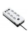 Listwa przeciwprzepięciowa EATON PB6F (6 x UTE; 10 A; kolor biały) - nr 4