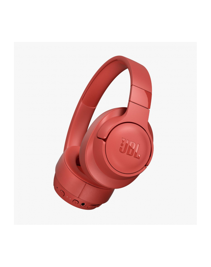 Słuchawki JBL Tune 750 BT NC Koralowy (nauszne; Bluetooth; z wbudowanym mikrofonem; kolor koralowy główny