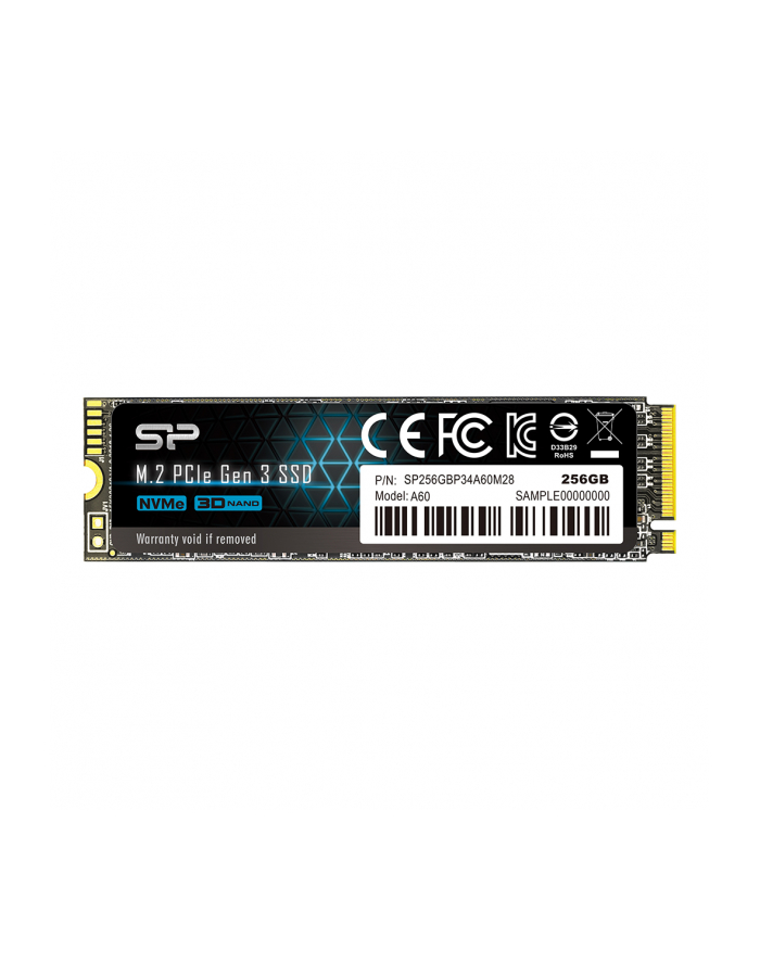 Dysk Silicon Power Ace A60 SP256GBP34A60M28 (256 GB ; M2; PCIe Gen3 x4) główny