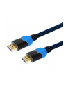 Kabel SAVIO GCL-02 (HDMI M - HDMI M; 1 8m; kolor czarno-niebieski) - nr 5