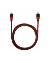 Kabel SAVIO GCL-04 (HDMI M - HDMI M; 3m; kolor czarno-czerwony) - nr 4