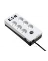 Listwa przeciwprzepięciowa EATON PB6F (6 x UTE; 10 A; kolor biały) - nr 15