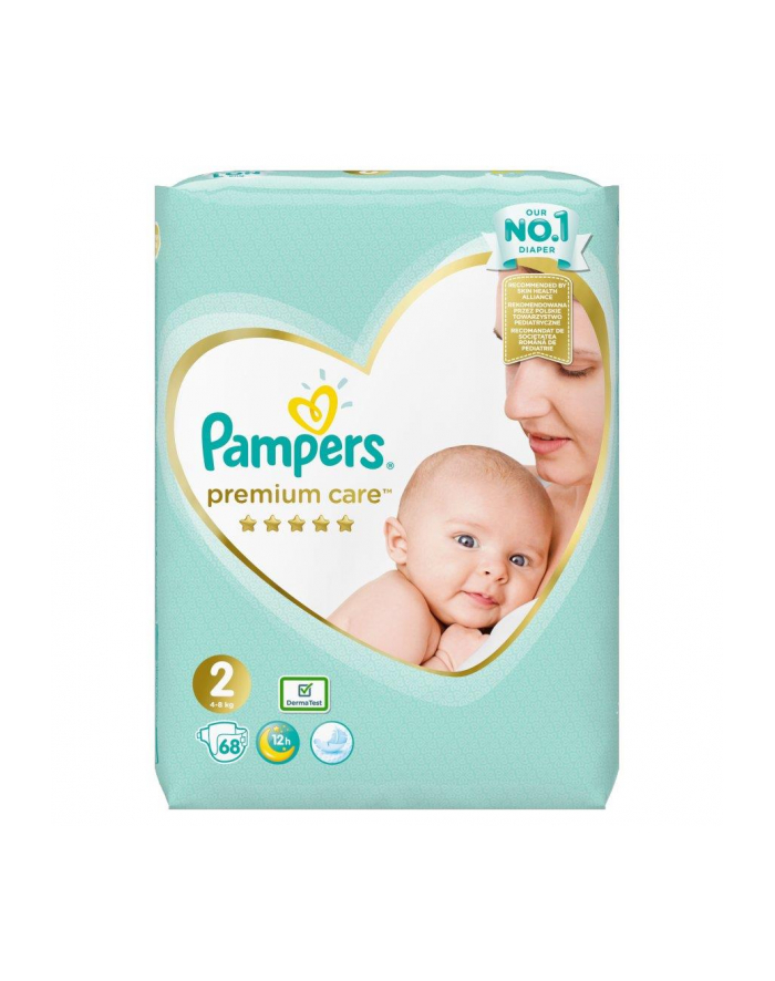 Pampers Zestaw pieluch Premium Care VP 2 (4-8 kg) 68 główny