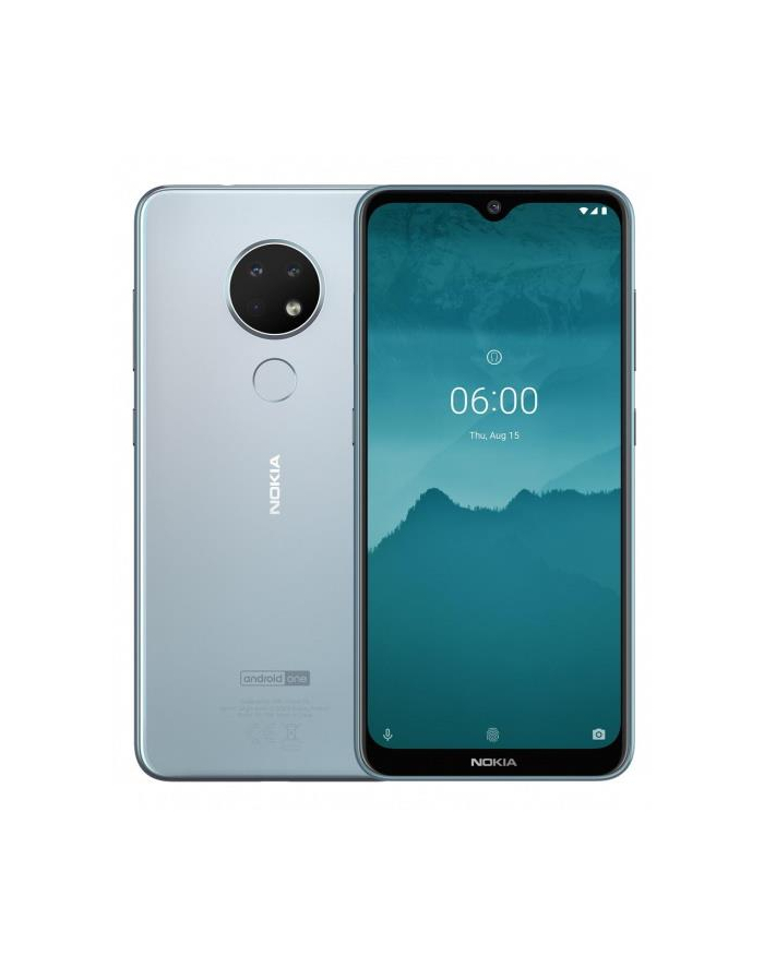 Smartfon Nokia 62 64GB Silver (6 3 ; IPS; 2340x1080; 4GB; 3500mAh) główny