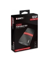 Emtec X200 Portable SSD 512 GB Solid State Drive (Black / Red, USB 3.2 C (5 Gbit / s)) - nr 6