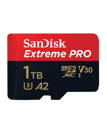 SanDisk Extreme PRO 1 TB microSDXC, memory card (UHS-I U3, C10, V30, A2)