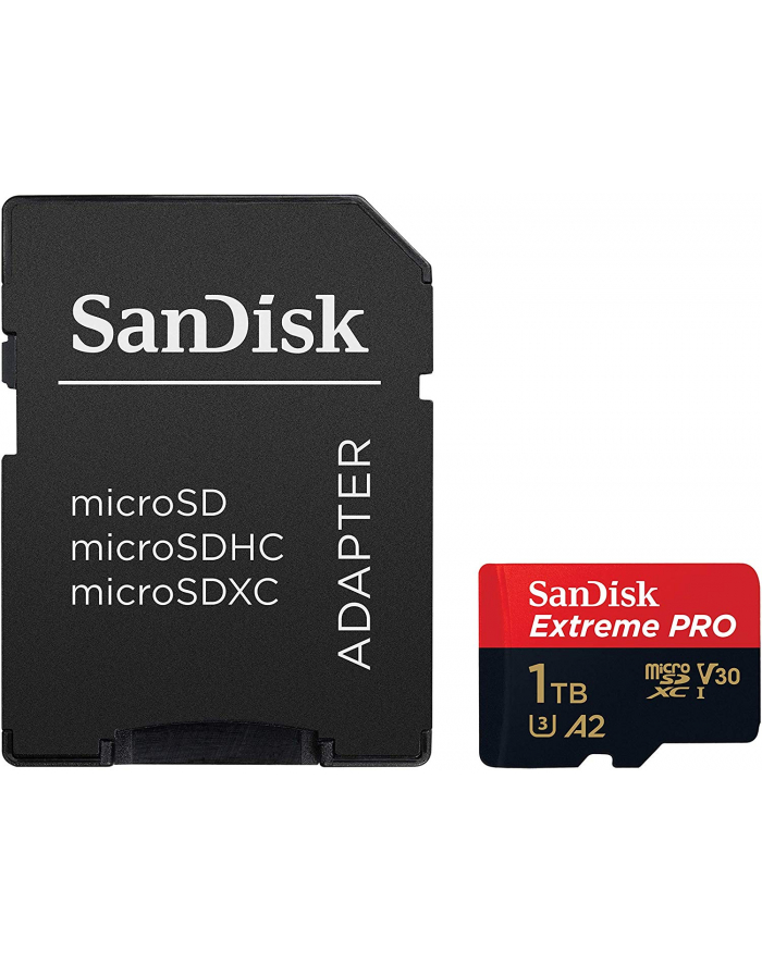 SanDisk Extreme PRO 1 TB microSDXC, memory card (UHS-I U3, C10, V30, A2) główny