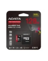 ADATA microSD 128GB High End UHS-I U3 - + Adapter - nr 10