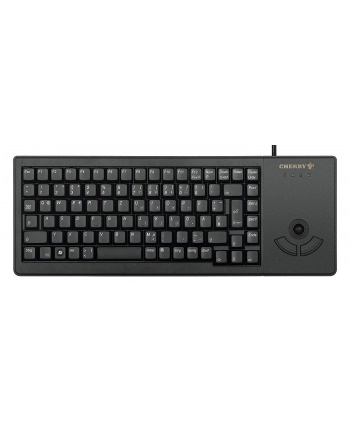 CHERRY XS Trackball Keyboard G84-5400, keyboard (black, US English with EURO symbol)