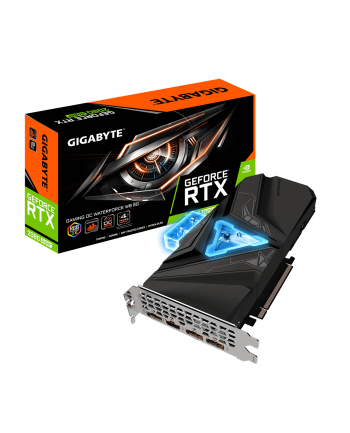 GIGABYTE GeForce RTX 2080 SUPER GAMING OC WATER FORCE WB 8G, graphics card (3x DisplayPort, 1x HDMI)