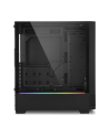 Sharkoon RGB FLOW, tower case (black, side panel of tempered glass) - nr 12