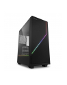 Sharkoon RGB FLOW, tower case (black, side panel of tempered glass) - nr 16