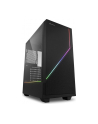 Sharkoon RGB FLOW, tower case (black, side panel of tempered glass) - nr 24