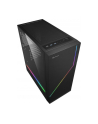 Sharkoon RGB FLOW, tower case (black, side panel of tempered glass) - nr 25