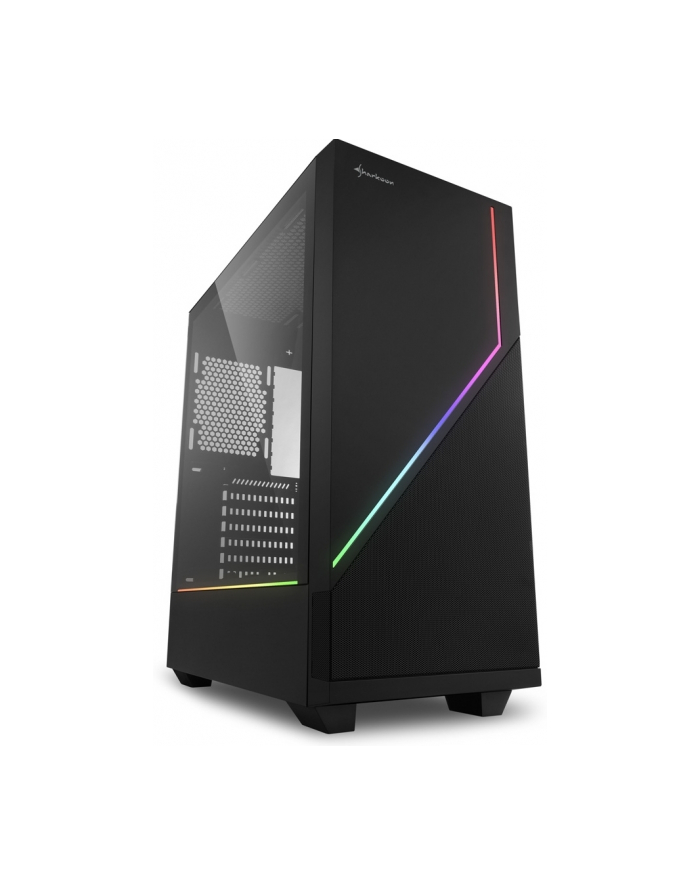 Sharkoon RGB FLOW, tower case (black, side panel of tempered glass) główny