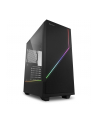 Sharkoon RGB FLOW, tower case (black, side panel of tempered glass) - nr 60