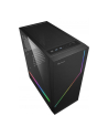 Sharkoon RGB FLOW, tower case (black, side panel of tempered glass) - nr 66