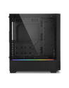 Sharkoon RGB FLOW, tower case (black, side panel of tempered glass) - nr 68