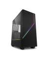 Sharkoon RGB FLOW, tower case (black, side panel of tempered glass) - nr 71