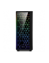 Sharkoon RGB LIT 100 tower case (black, front and side panel of tempered glass) - nr 16