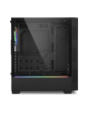 Sharkoon RGB LIT 100 tower case (black, front and side panel of tempered glass) - nr 34