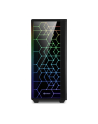 Sharkoon RGB LIT 100 tower case (black, front and side panel of tempered glass) - nr 36