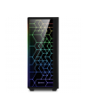 Sharkoon RGB LIT 100 tower case (black, front and side panel of tempered glass) - nr 41