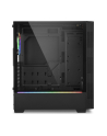 Sharkoon RGB LIT 100 tower case (black, front and side panel of tempered glass) - nr 63