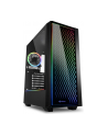 Sharkoon RGB LIT 200 tower case (black, front and side panel of tempered glass) - nr 15