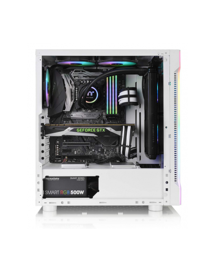 Thermaltake TG H200 Snow RGB, tower case (white, Tempered Glass) główny