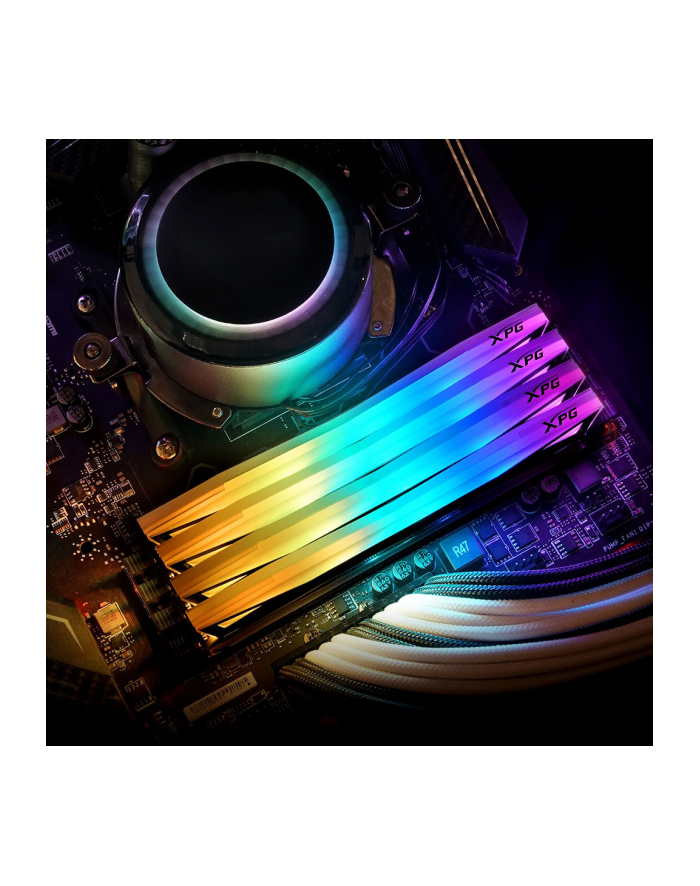 ADATA DDR4 - 8GB -4133 - CL - 19 - Single - XPG Spectrix D60G) (grey, AX4U413338G19 ST60) główny