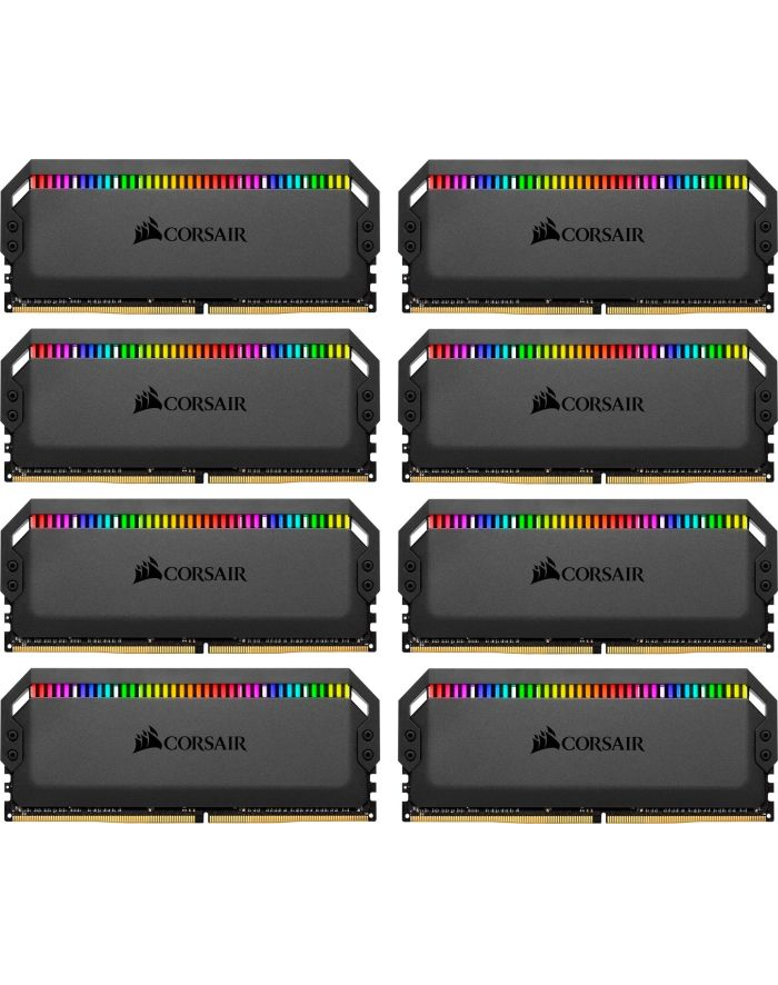 Corsair DDR4 - 64GB - 3600 - CL - 16 - Octo-Kit, Dominator Platinum RGB (black, CMT64GX4M8Z3600C16) główny