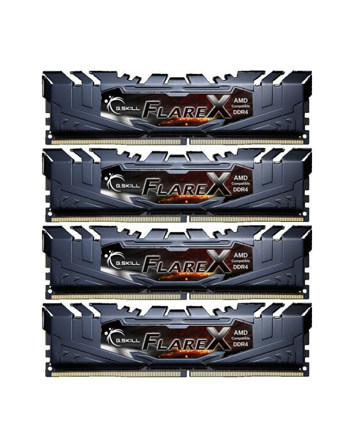 G.Skill DDR4 - 32 GB -3200 - CL - 16 - Quad-Kit, flare X (F4-3200C16Q-32GFX) główny