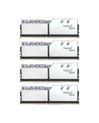 G.Skill DDR4 - 32GB -3600 - Cl - 14 - Quad Kit, Trident Z Royal (silver, F4-3600C14Q-32GTRSB)