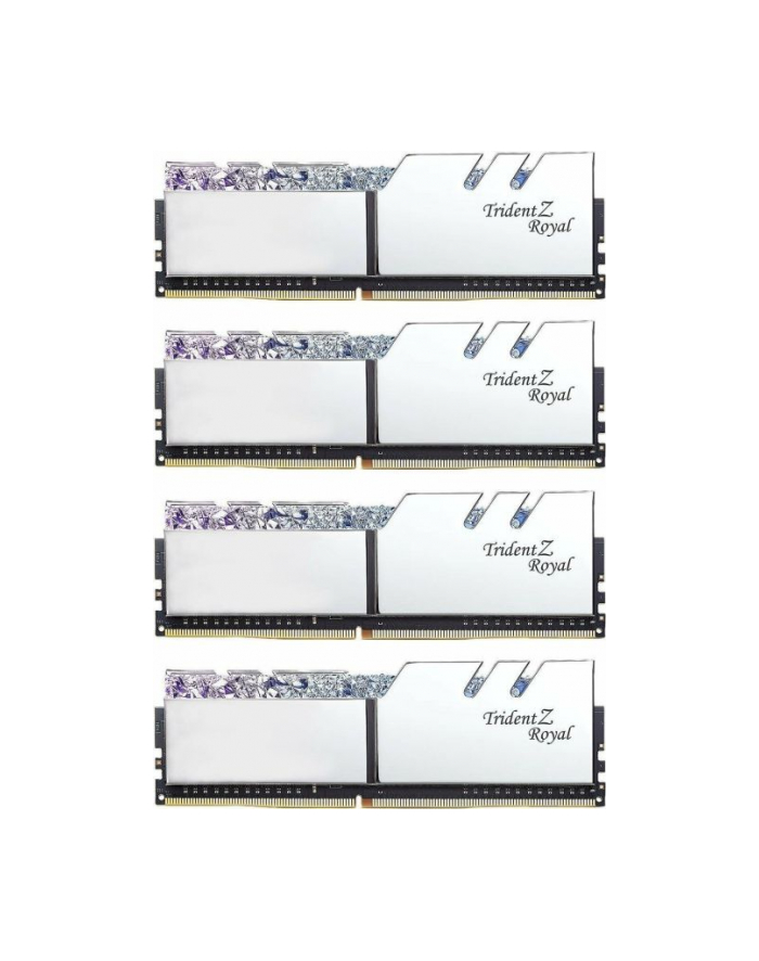 G.Skill DDR4 - 32GB -3600 - Cl - 14 - Quad Kit, Trident Z Royal (silver, F4-3600C14Q-32GTRSB) główny