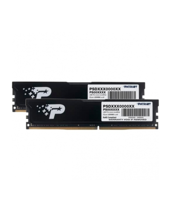 Patriot DDR4 - 8GB -2666 - CL - 19 - Dual Kit, Signature Line (PSD48G2666K)