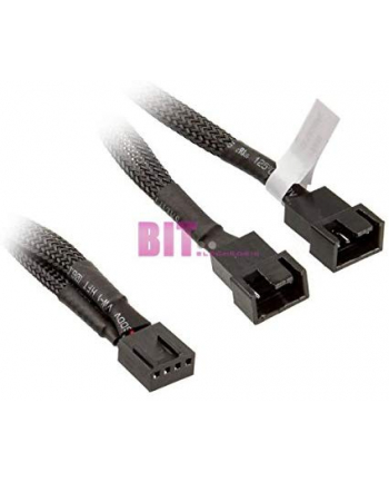 EKWB Y-cables for 4 Pin PWM fan, 10cm (black)