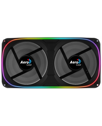 Aerocool Astro 24 240x120x25, case fan (dual fan design RGB)