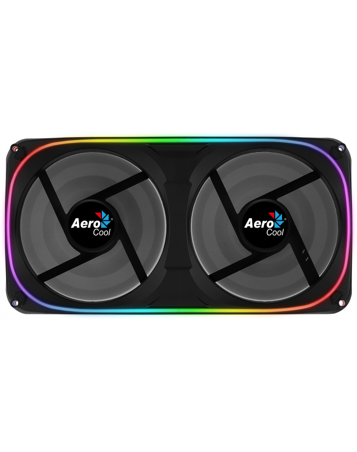Aerocool Astro 24 240x120x25, case fan (dual fan design RGB) główny