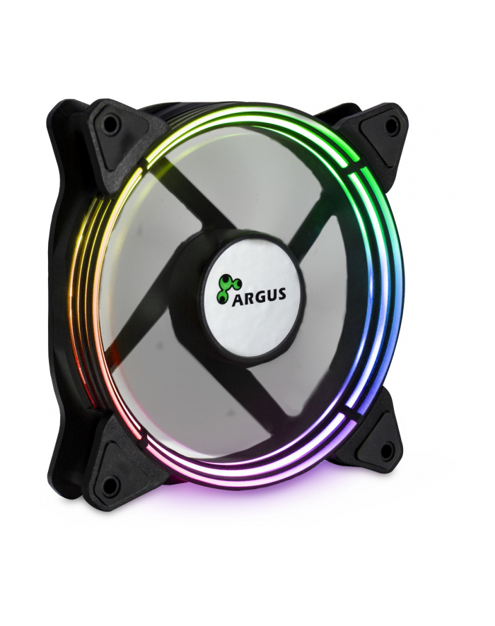 Inter-Tech Argus Valo 1201 RGB 120x120x25, case fan (black) główny
